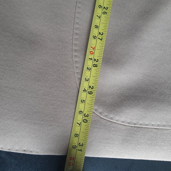 Vintage Warren K Cook Parktown SZ 42 Wool Men's Beige Sport Jacket From Scotts - Picture 15 of 16